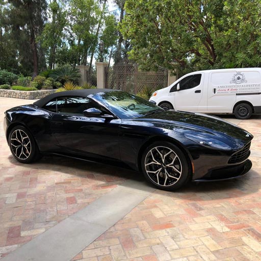 artistic detailing desing red car