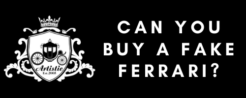 Can You Buy a Fake Ferrari Blog Cover